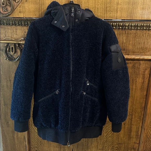 Bogner Shearling jacket with hood REVERSIBLE - Picture 5 of 9